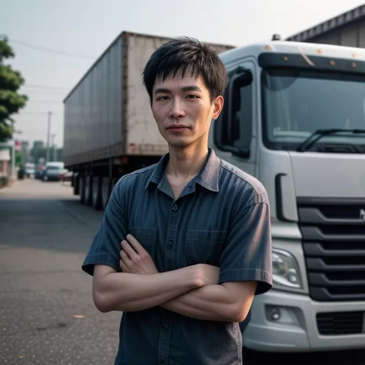 Truck driver from Hanoi Truck dealer