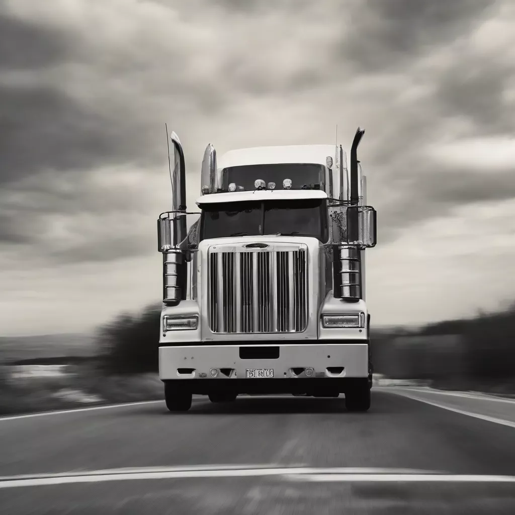 Truck Driver on the Road