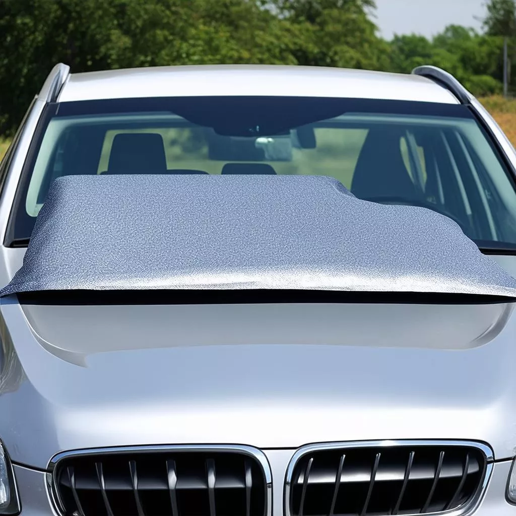 Tấm chắn kính chống nóng ô tô đa năng 2