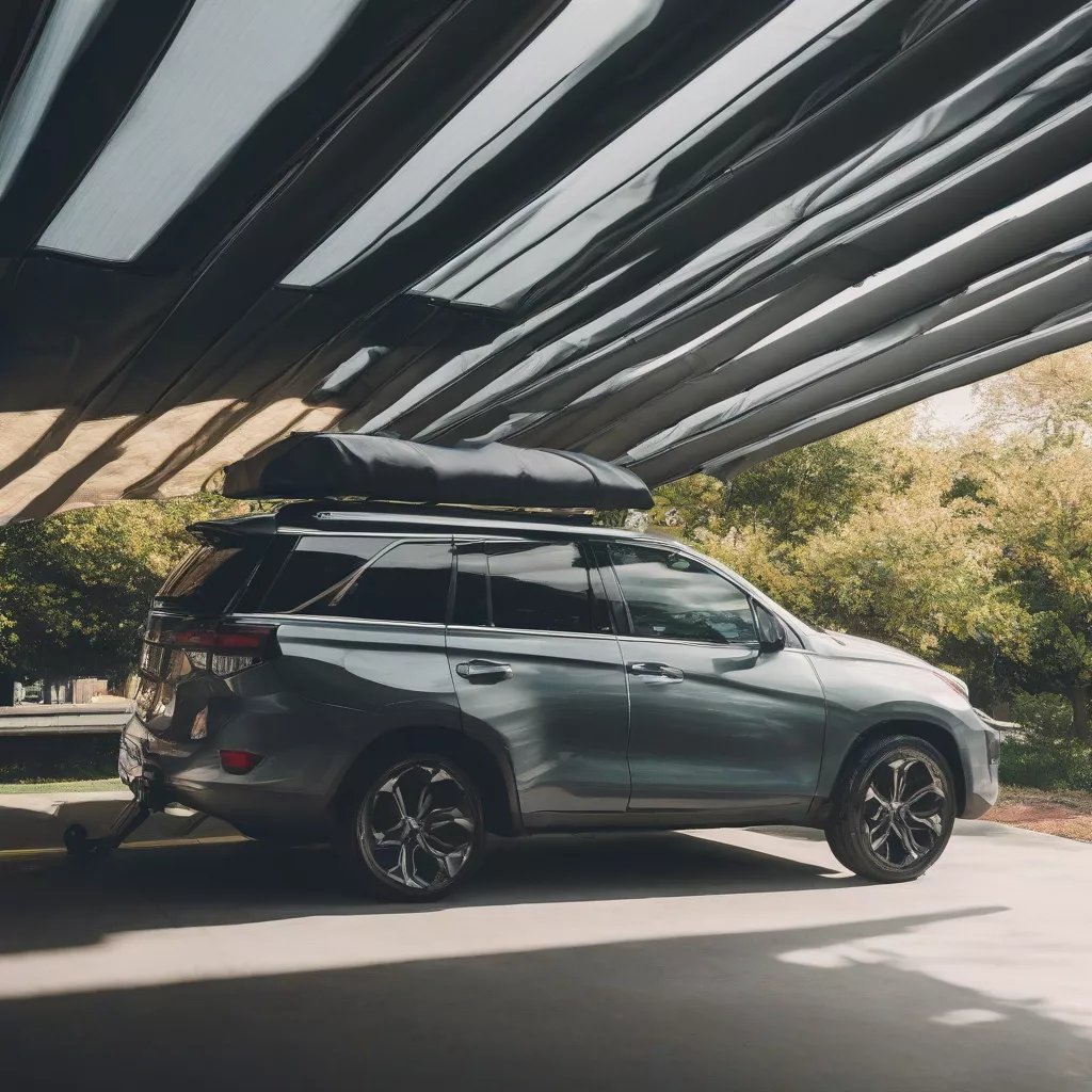 Tấm chắn nắng kính ô tô tự cuốn