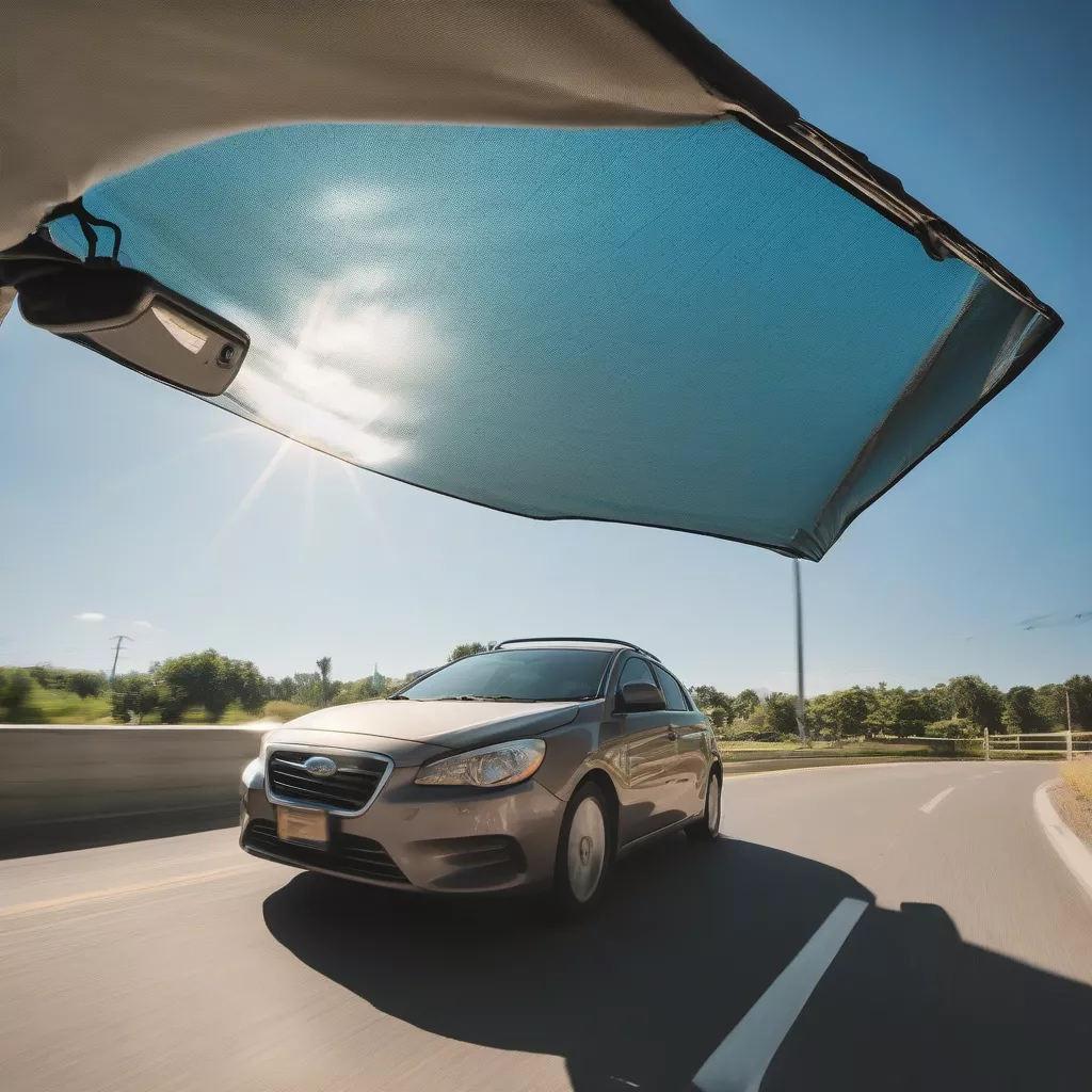 車のサンシェード：安全運転のための必須アイテム