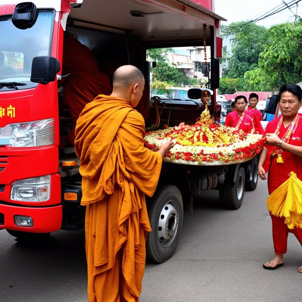 Hà Nội 开车祈福仪式详解：流程、意义及地点推荐