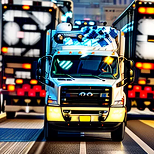 Hanoi's Efficient 2.5-Ton Truck Taxi Service