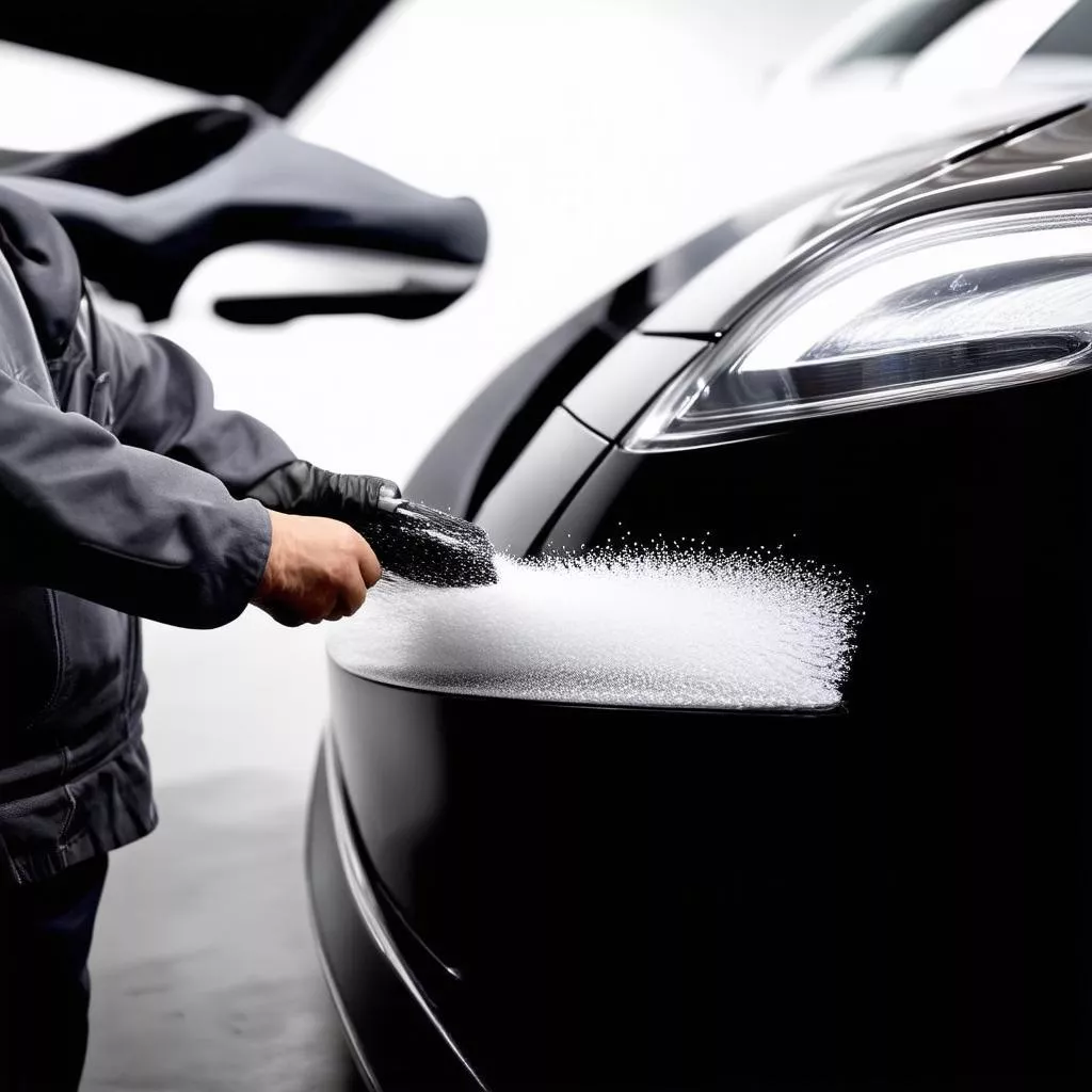 कार के खरोंच हटाना