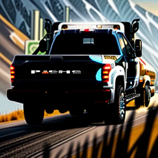 Tem dán xe tải đẹp