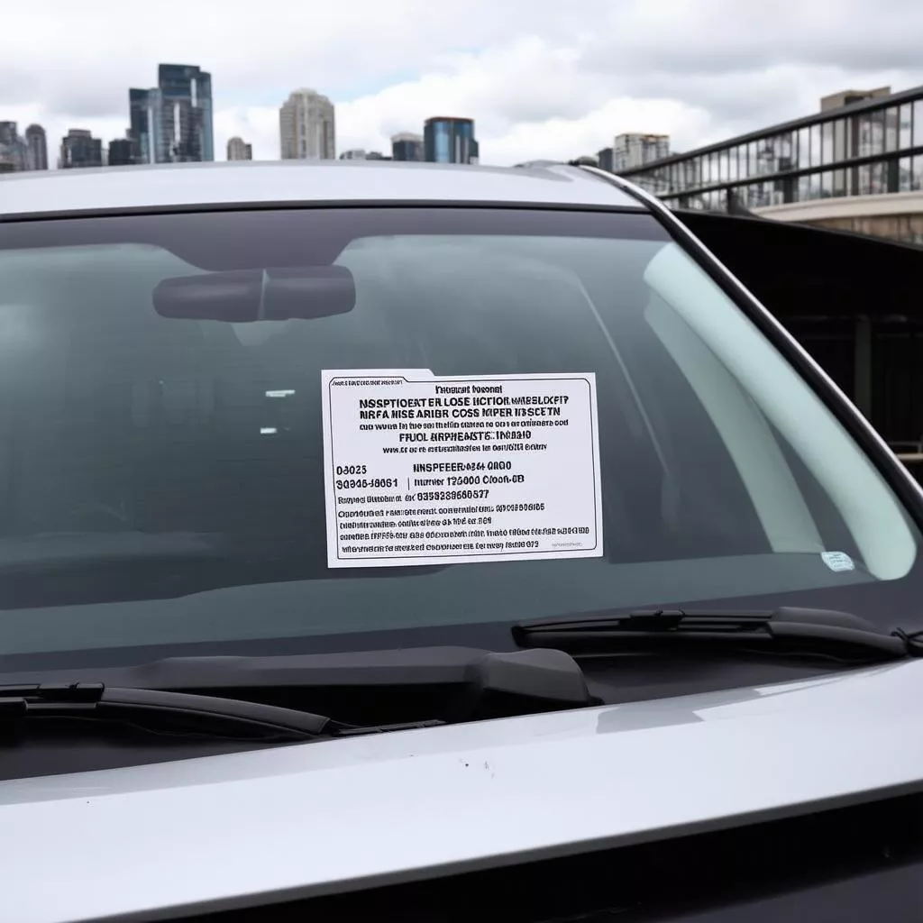 Vehicle Inspection Sticker in Vietnam: A Comprehensive Guide