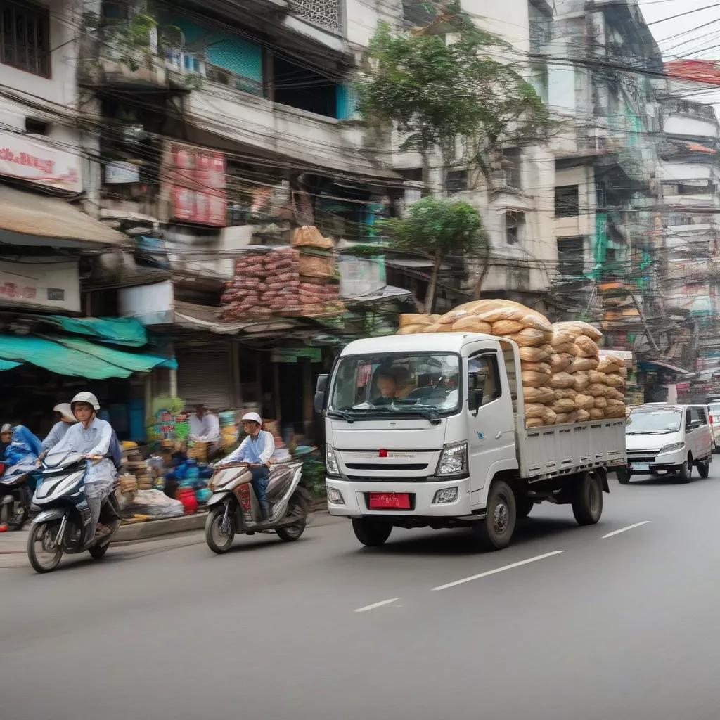 Teraco 100: "Chiến binh" đường phố linh hoạt, bền bỉ -  Giải pháp vận tải tối ưu cho doanh nghiệp