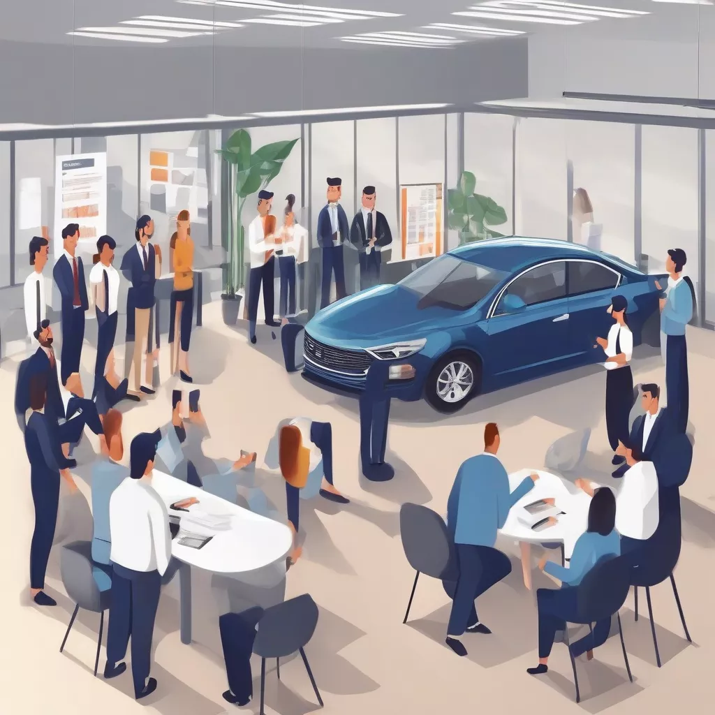 Challenges at a truck showroom