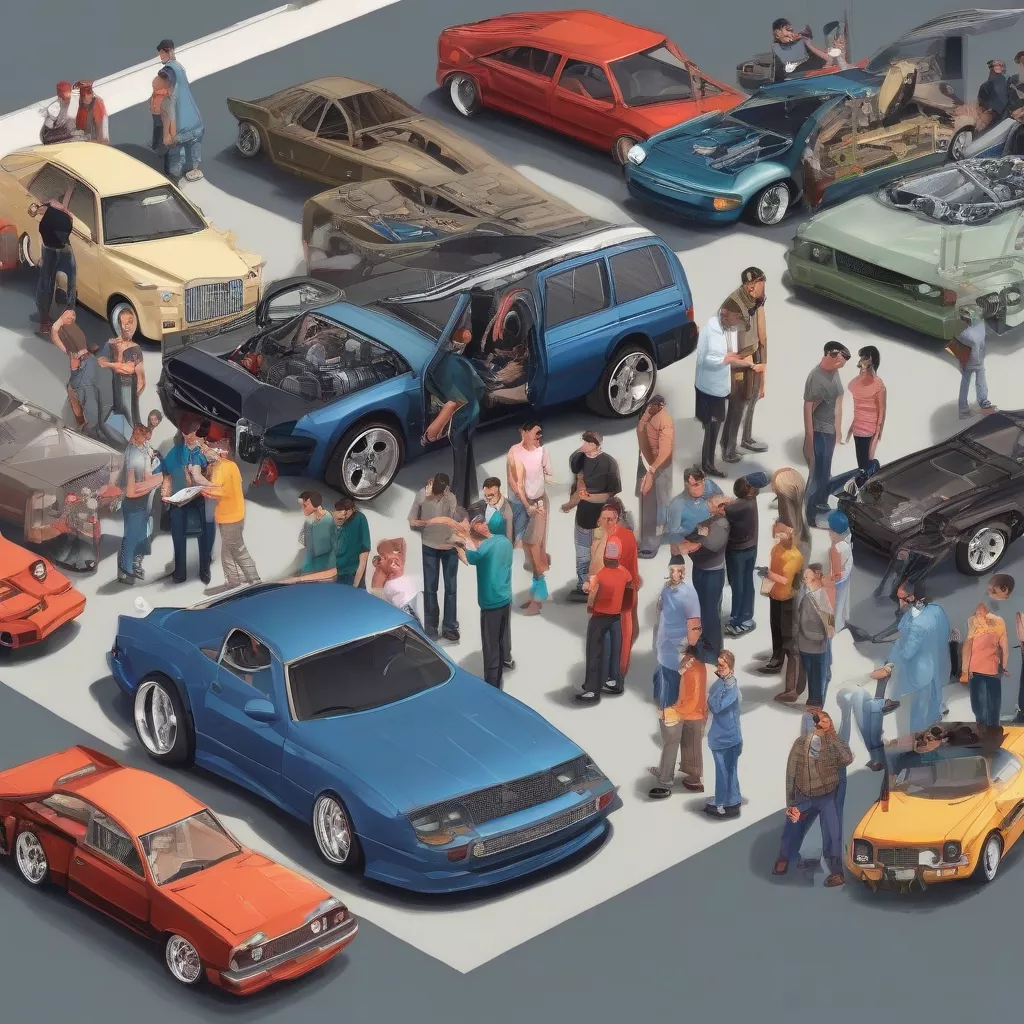 Tham gia diễn đàn độ xe ô tô