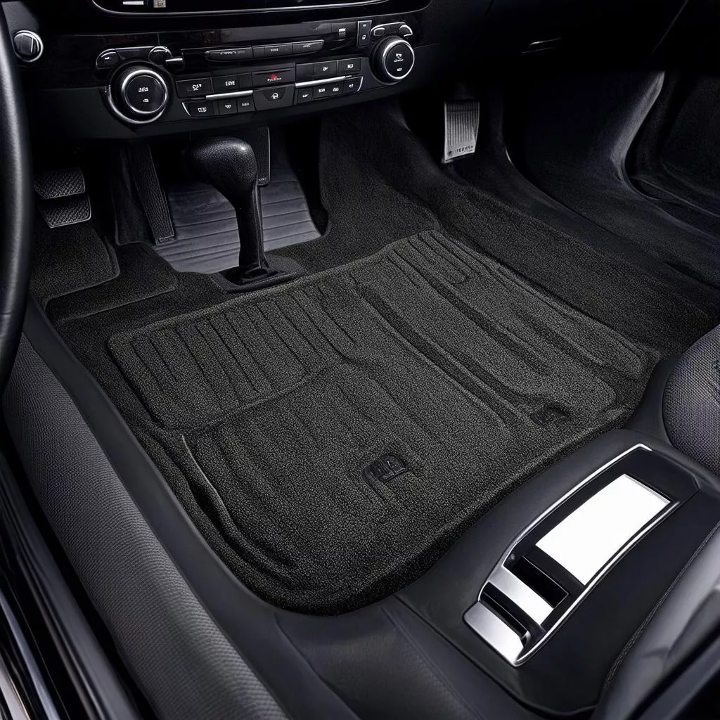 Luxurious 5D car floor mat