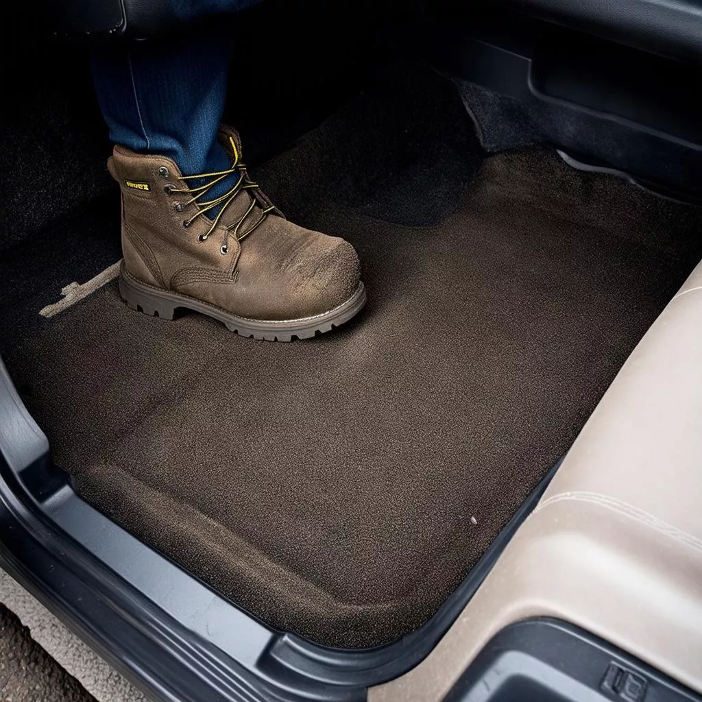 पिकअप ट्रक के लिए रबर फ्लोर मैट