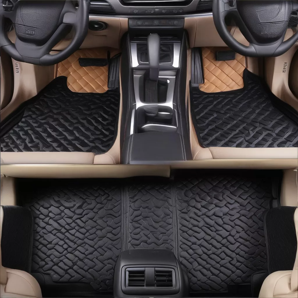 Bao Ha car floor mats in various colors