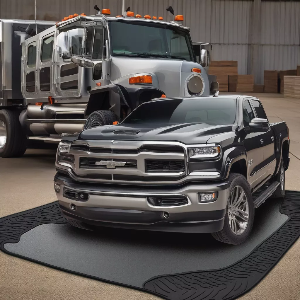 Thảm lót sàn ô tô cho xe tải