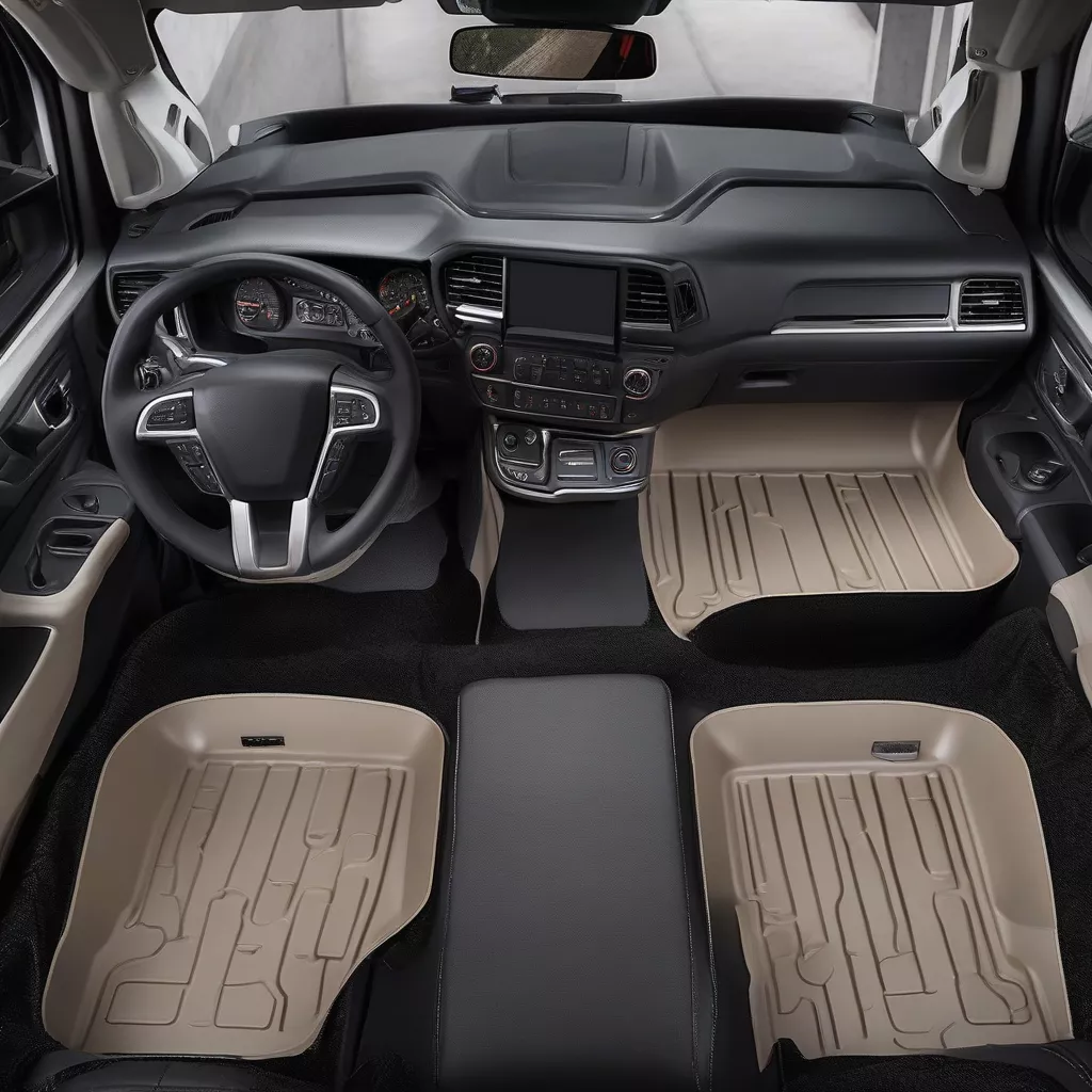 Thảm lót sàn ô tô nhập khẩu Thái Lan cho xe tải