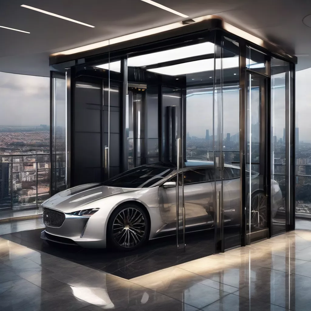 Monte-voiture haut de gamme