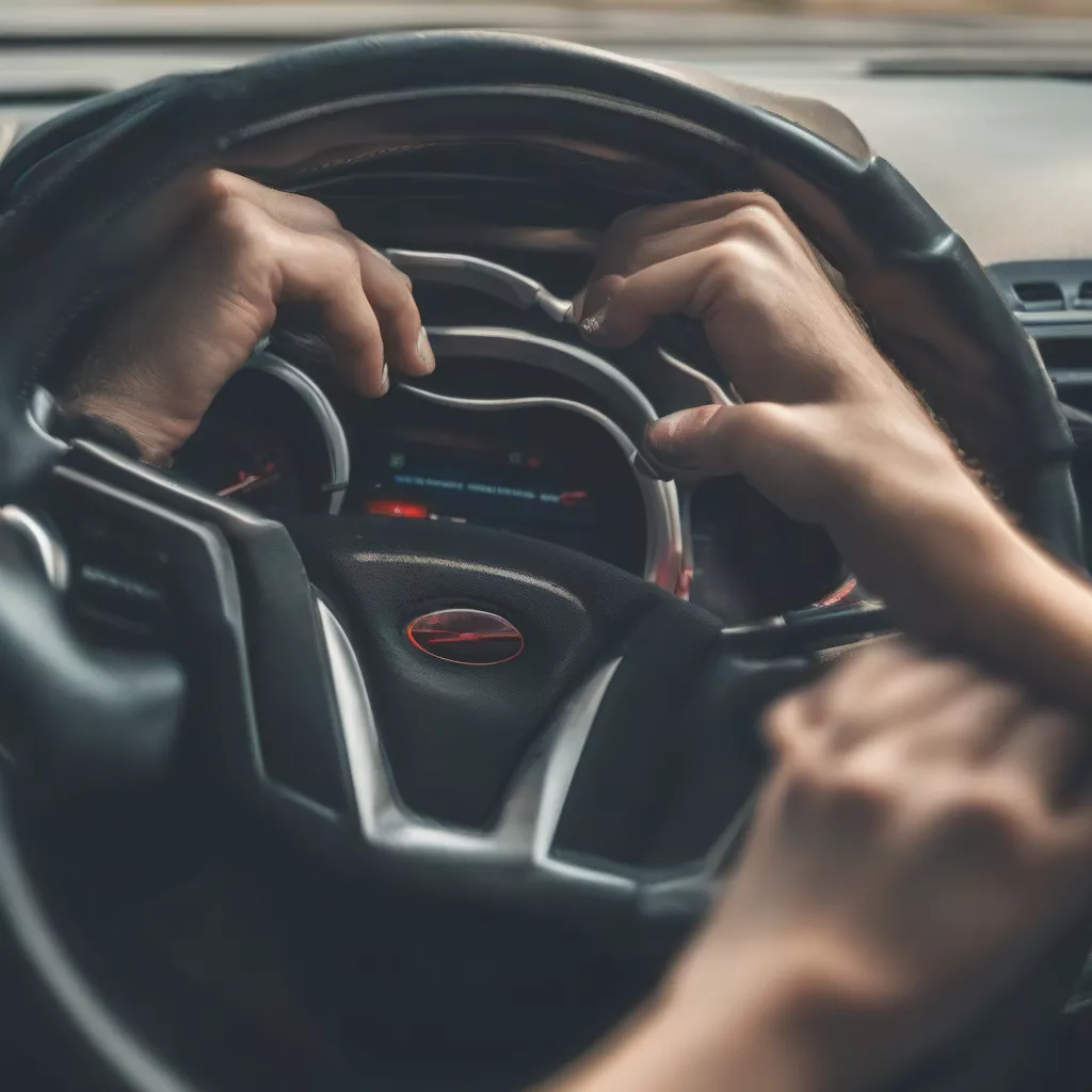 Thao tác vô lăng, chân ga, chân phanh