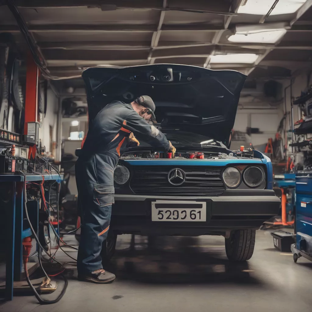 Hình ảnh thay bình ắc quy ô tô