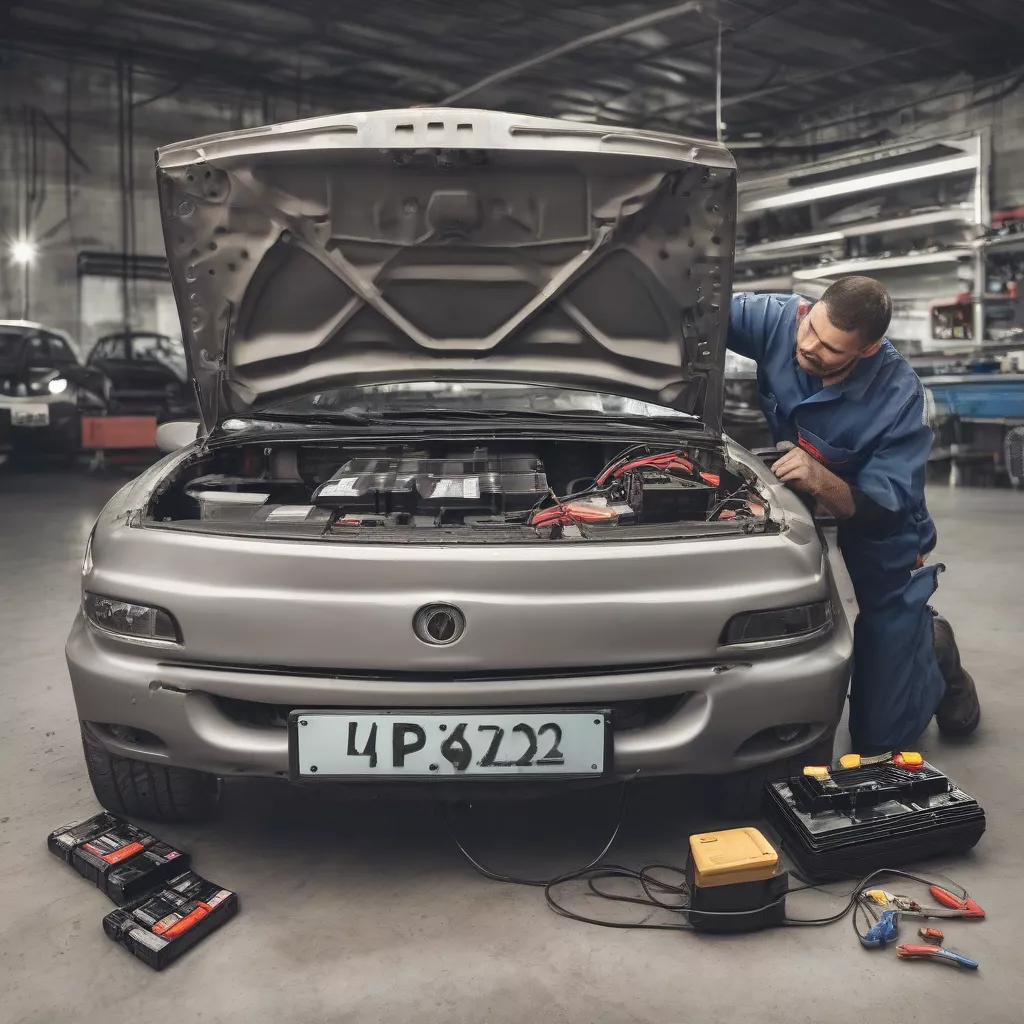 Thay bình acquy ô tô