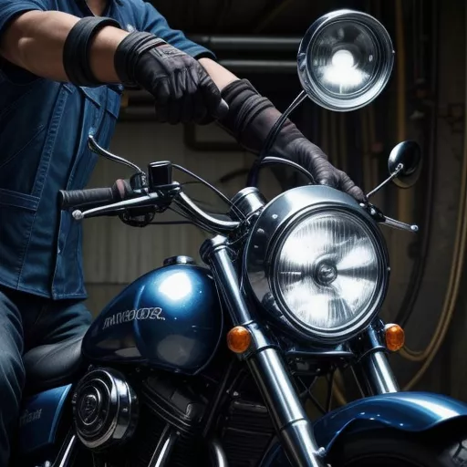 오토바이 전조등 추가, 위험 자초? 불법 개조와 과태료