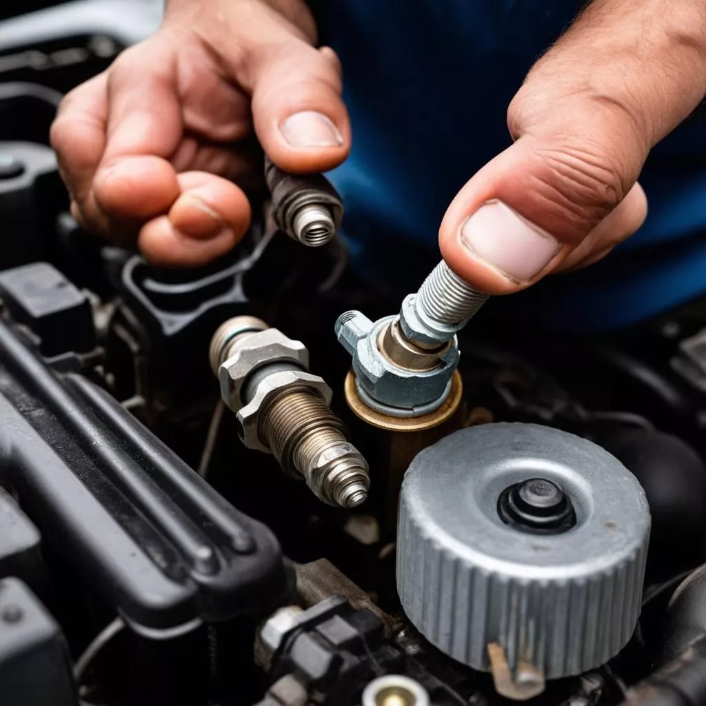 자동차 점화 플러그 교체 시기: 하노이 트럭 전문가의 조언