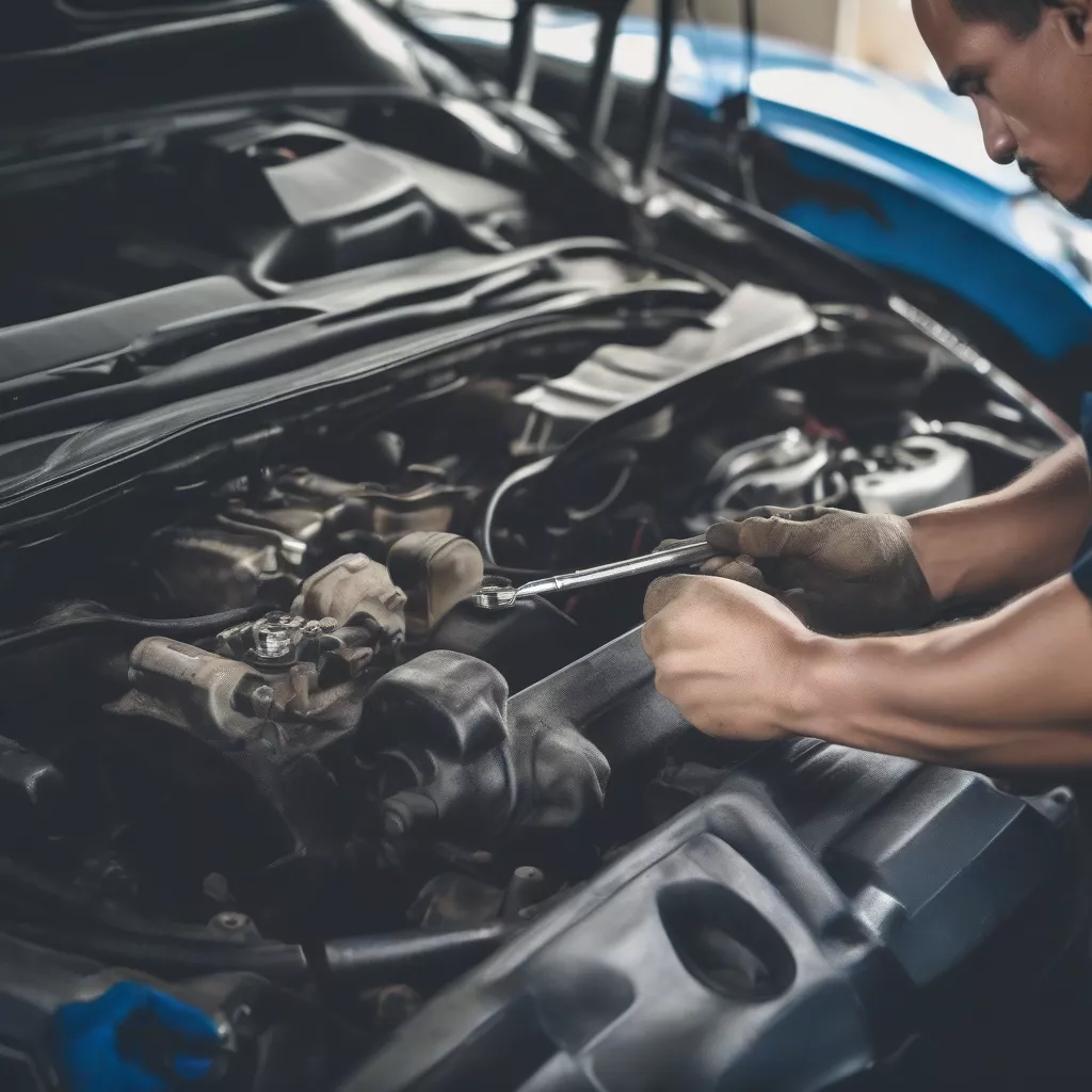Replacing a fuel sensor