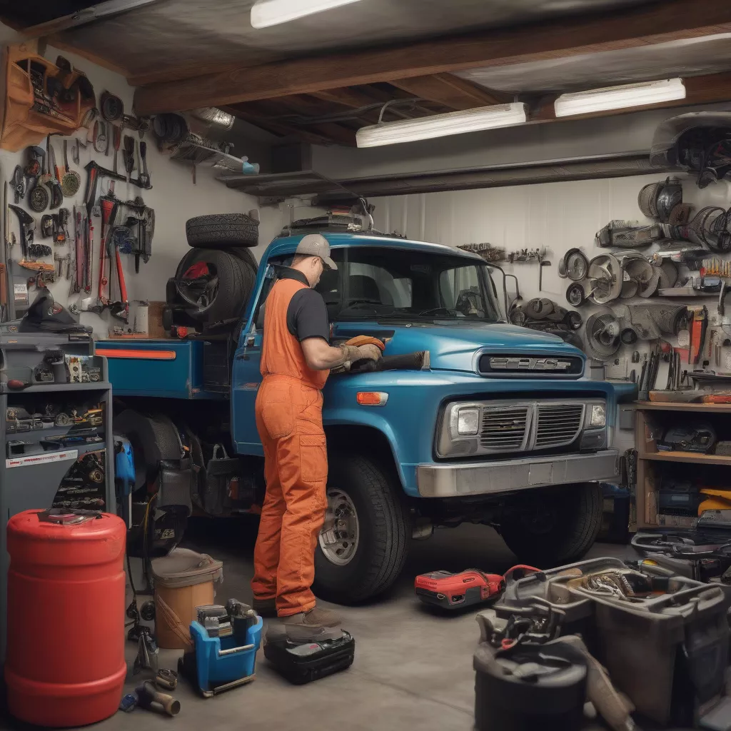 Truck clutch replacement