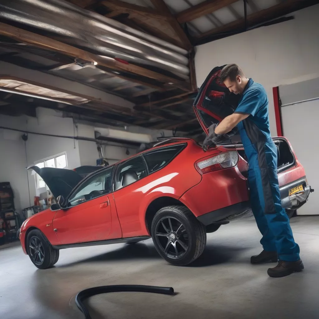 Thay gioăng cửa xe ô tô