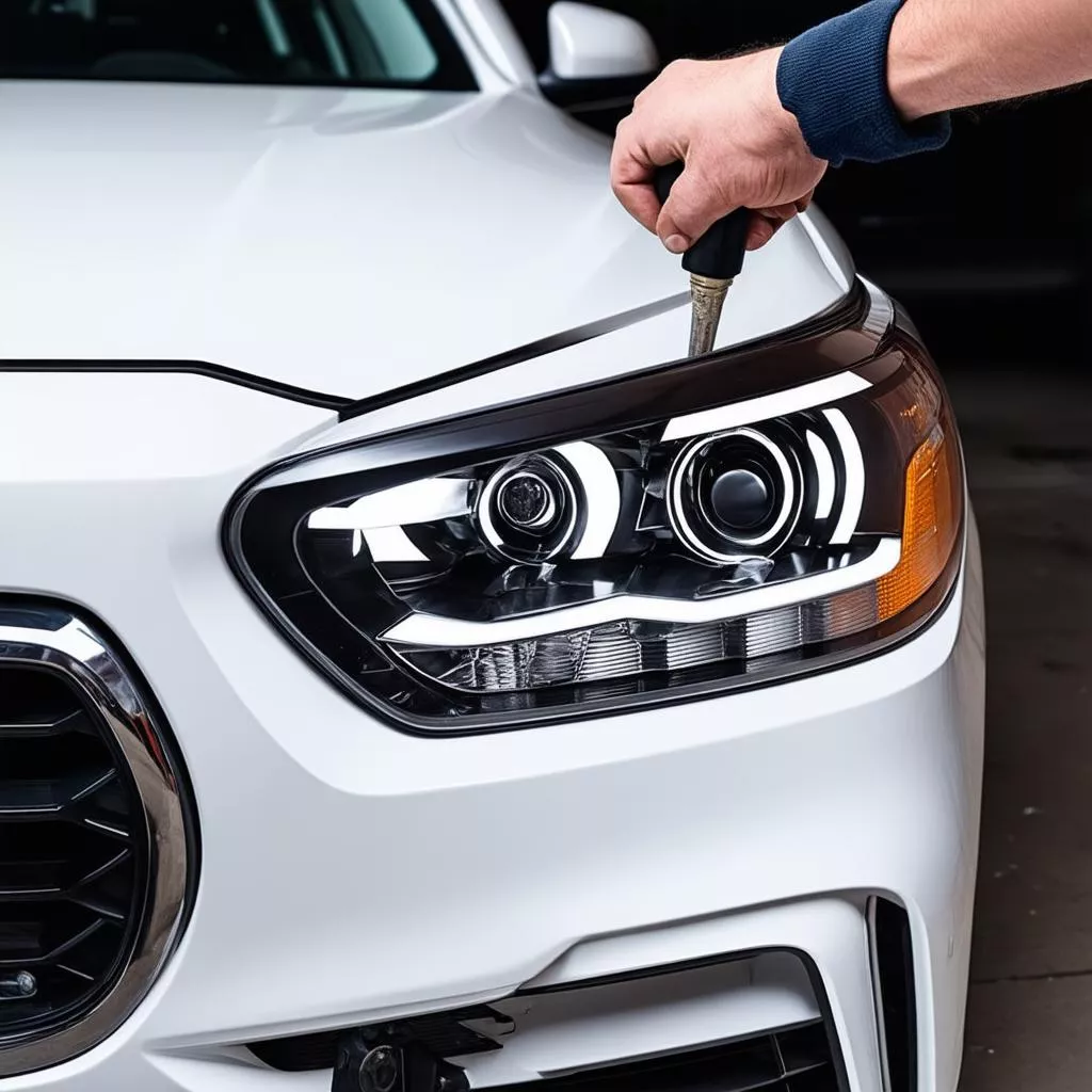 Scheinwerferglas Austausch: Wann & Wo in Hanoi?