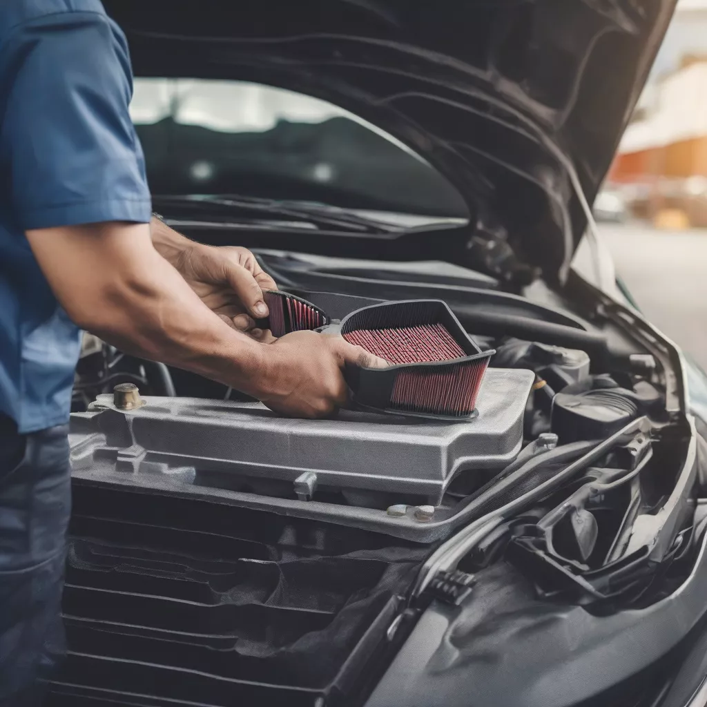 Thay lọc gió ô tô