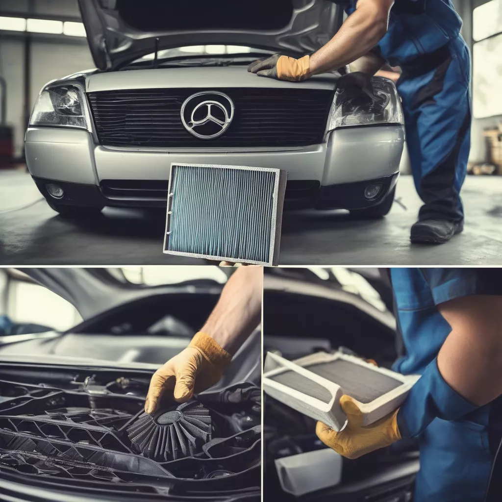 कार एयर प्यूरीफायर बदलना