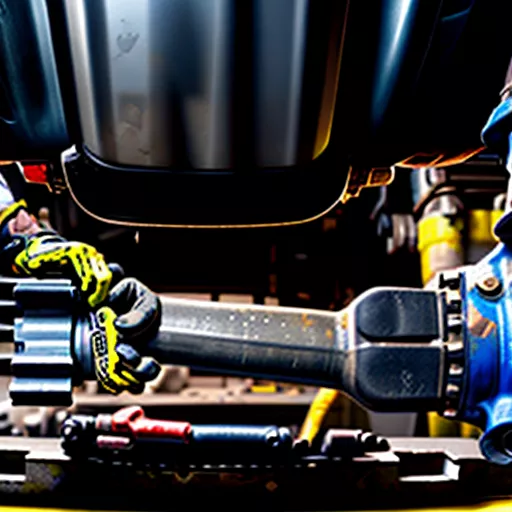 Substituição de pastilhas de travão de camião