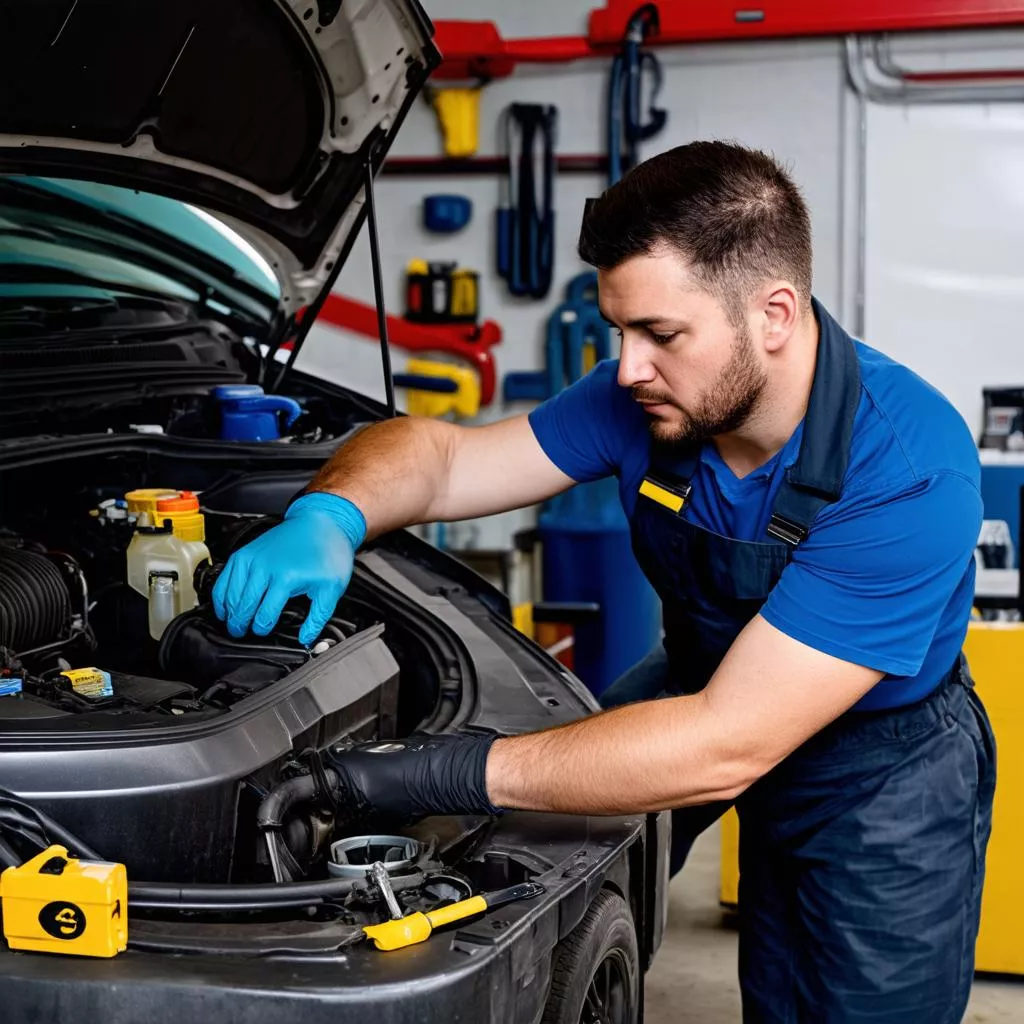 Hướng Dẫn Các Bước Thay Nhớt Ô Tô Chi Tiết Từ A Đến Z