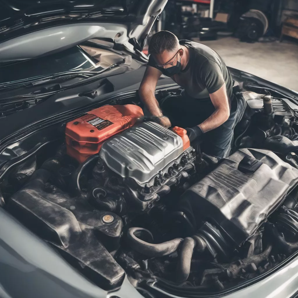 Thay nước làm mát ô tô