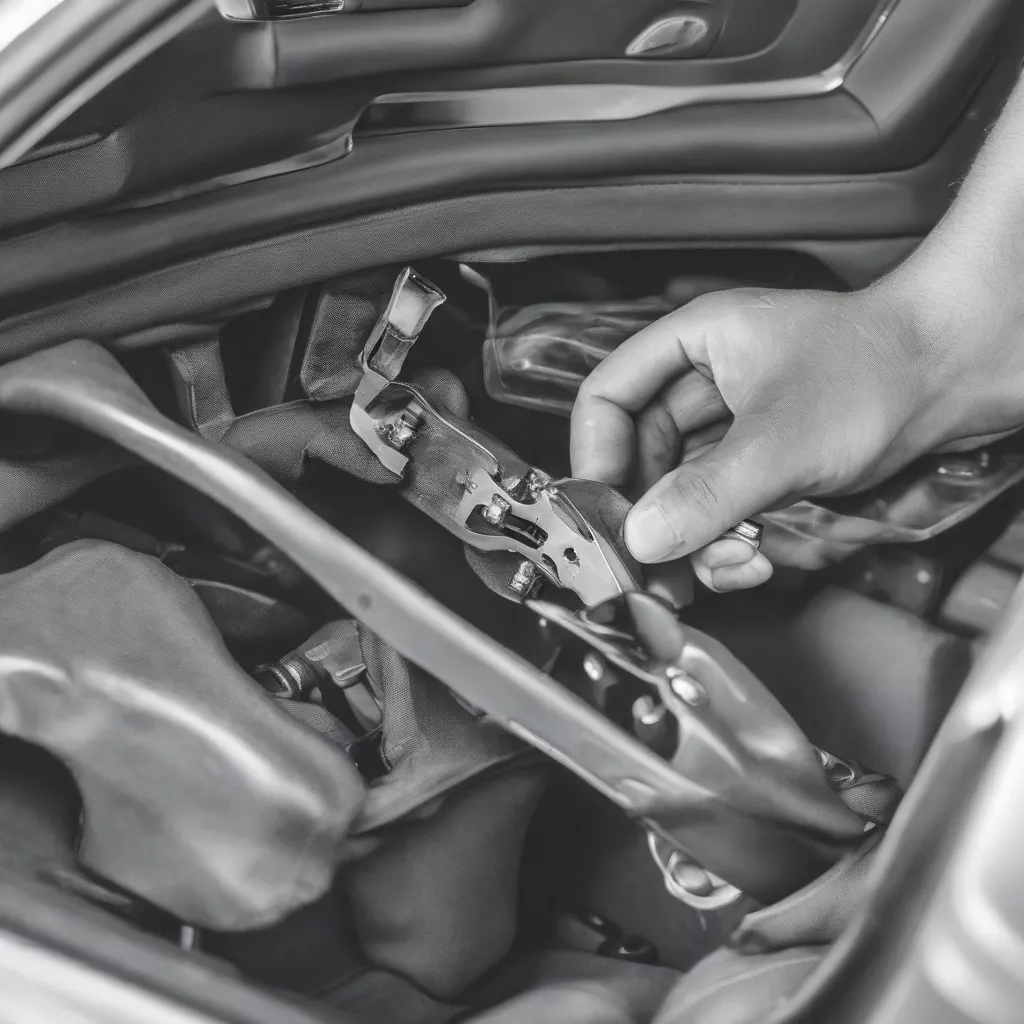 Thay thế bản lề ghế tựa ô tô