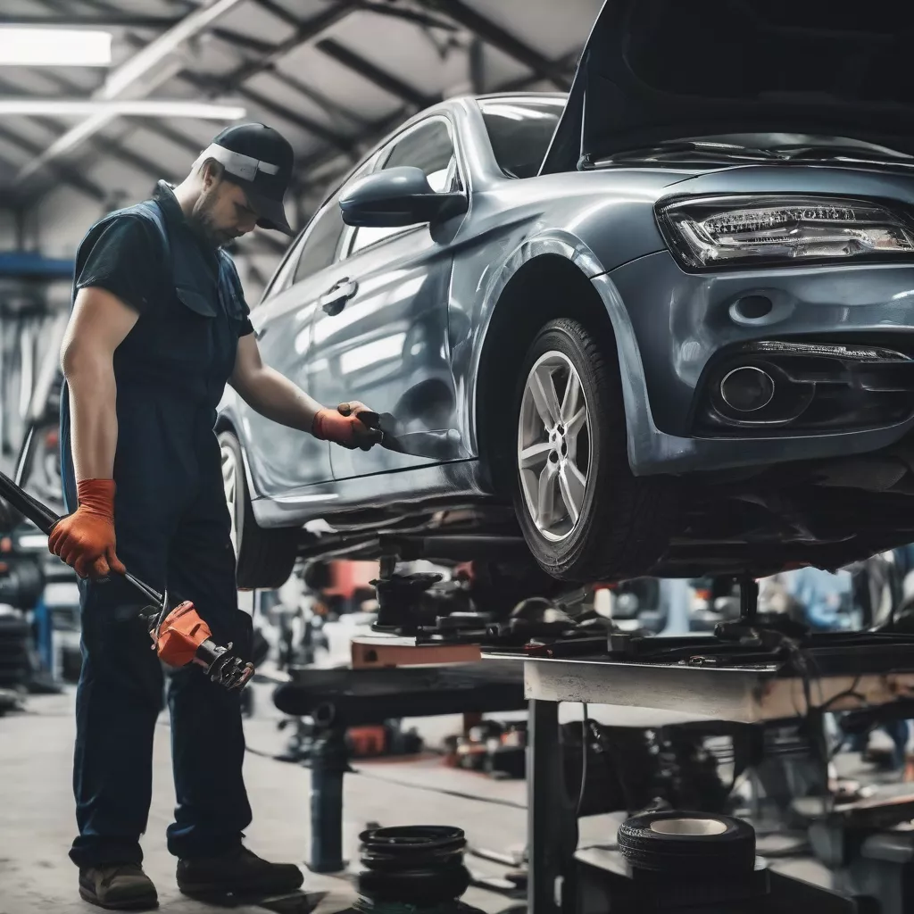 Replacing car shock absorbers