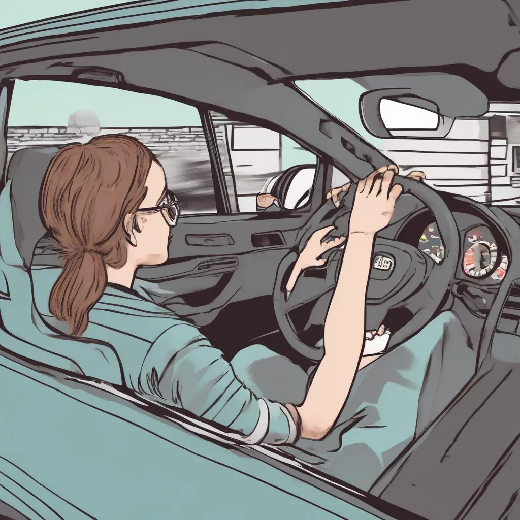 Taking the driving test