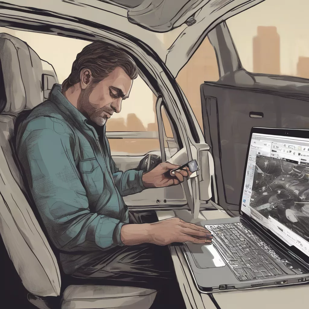 WiFi device in a truck