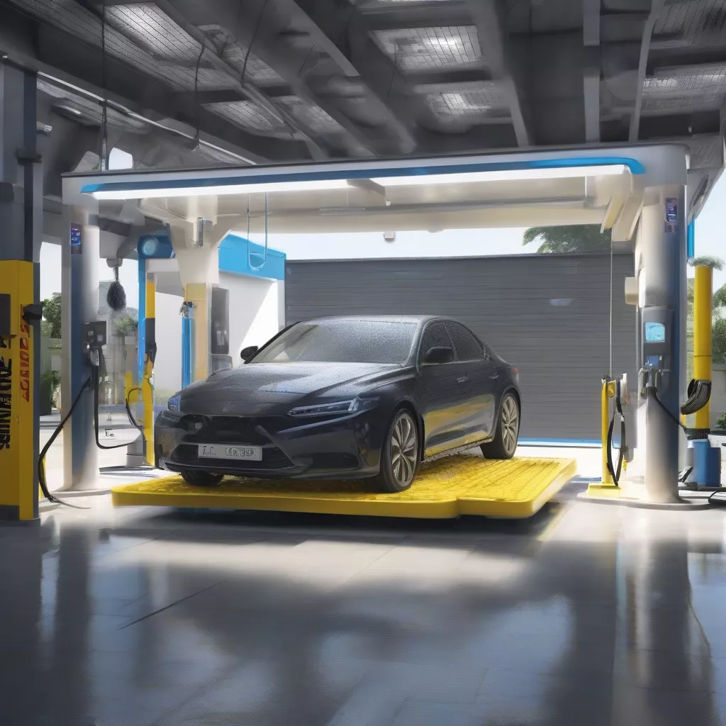 Car wash bay design plan