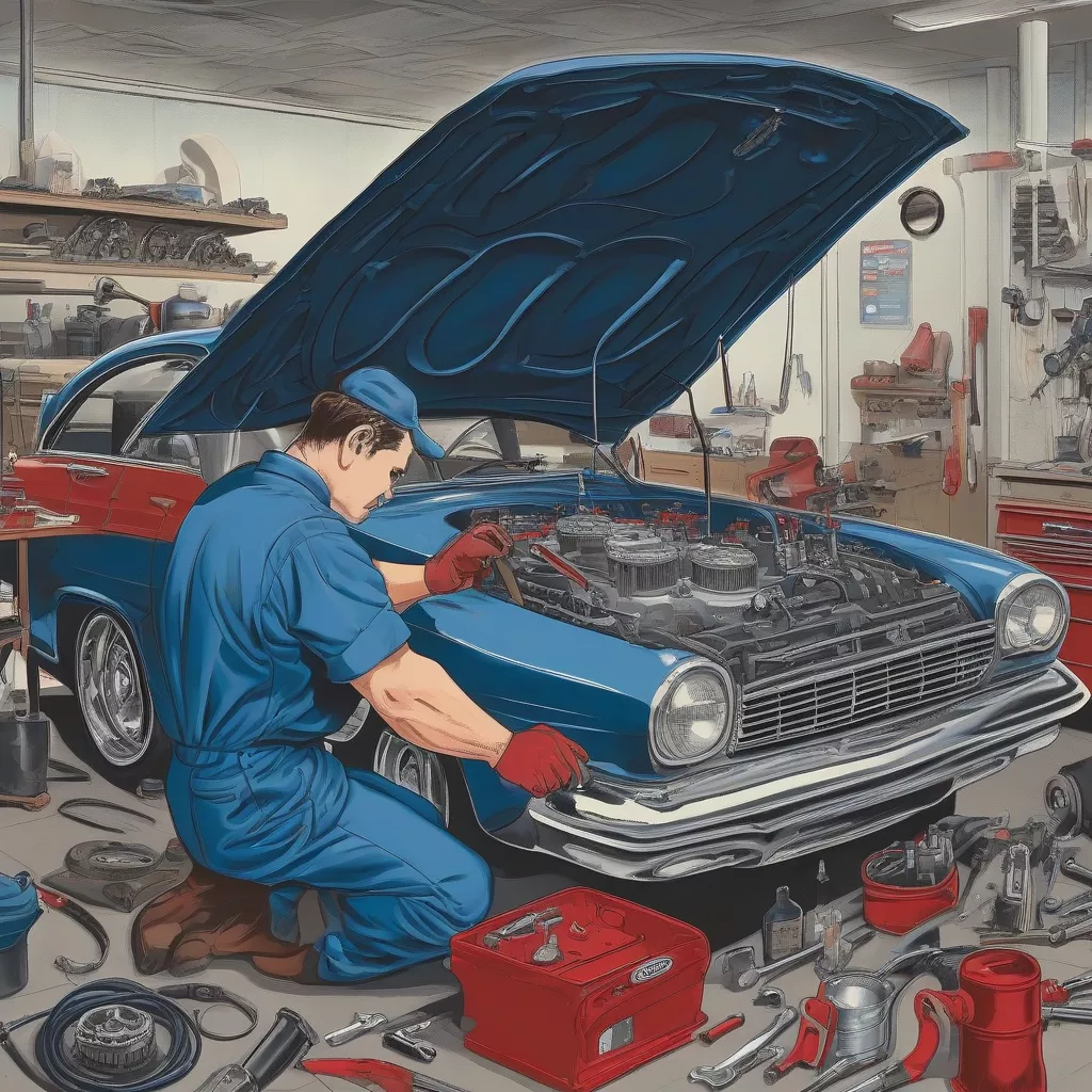 Vang vọng tâm hồn: Thơ về thợ sửa xe ô tô - Nghệ thuật "chữa lành" cho xế yêu