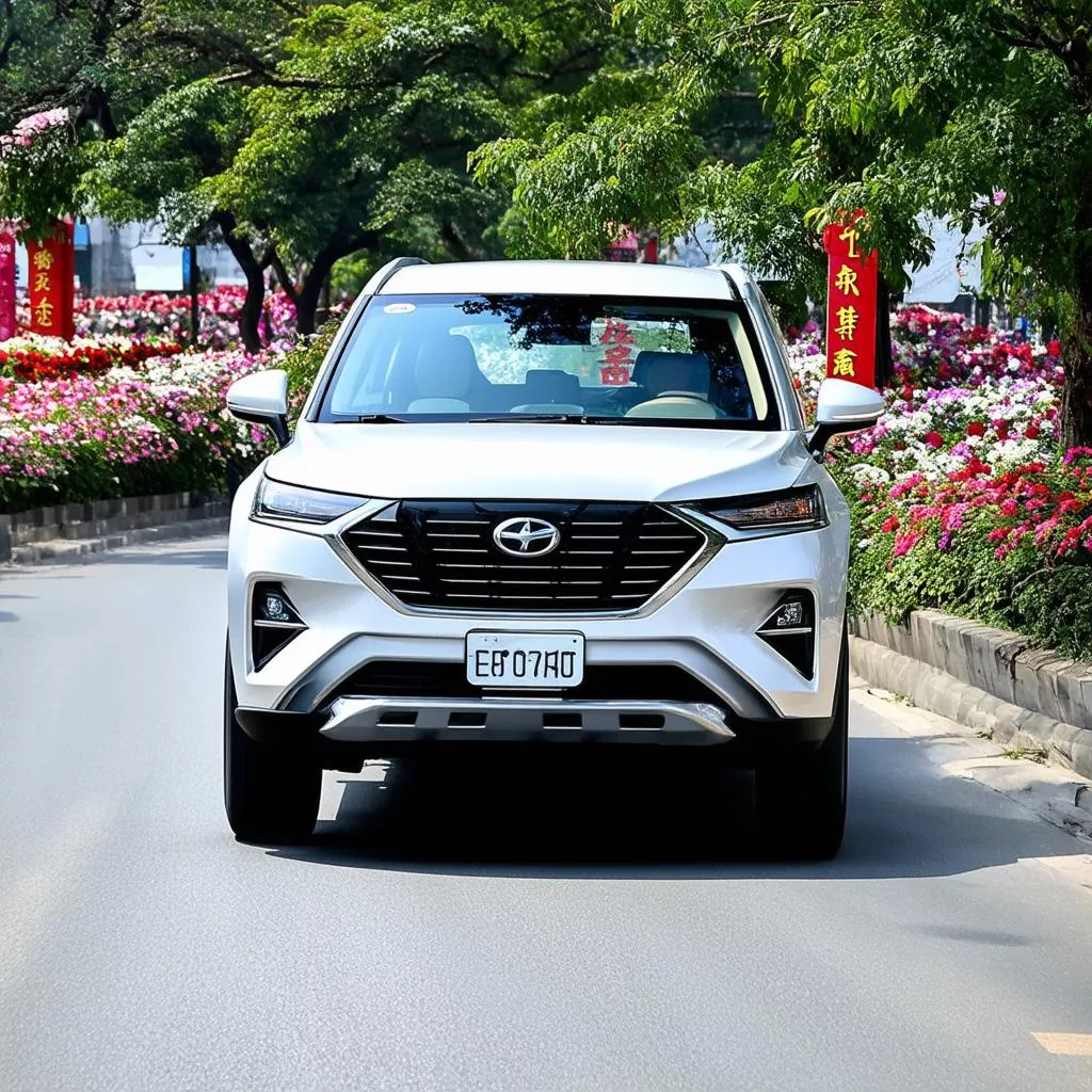 Thuê xe ô tô di chuyển ngày Tết