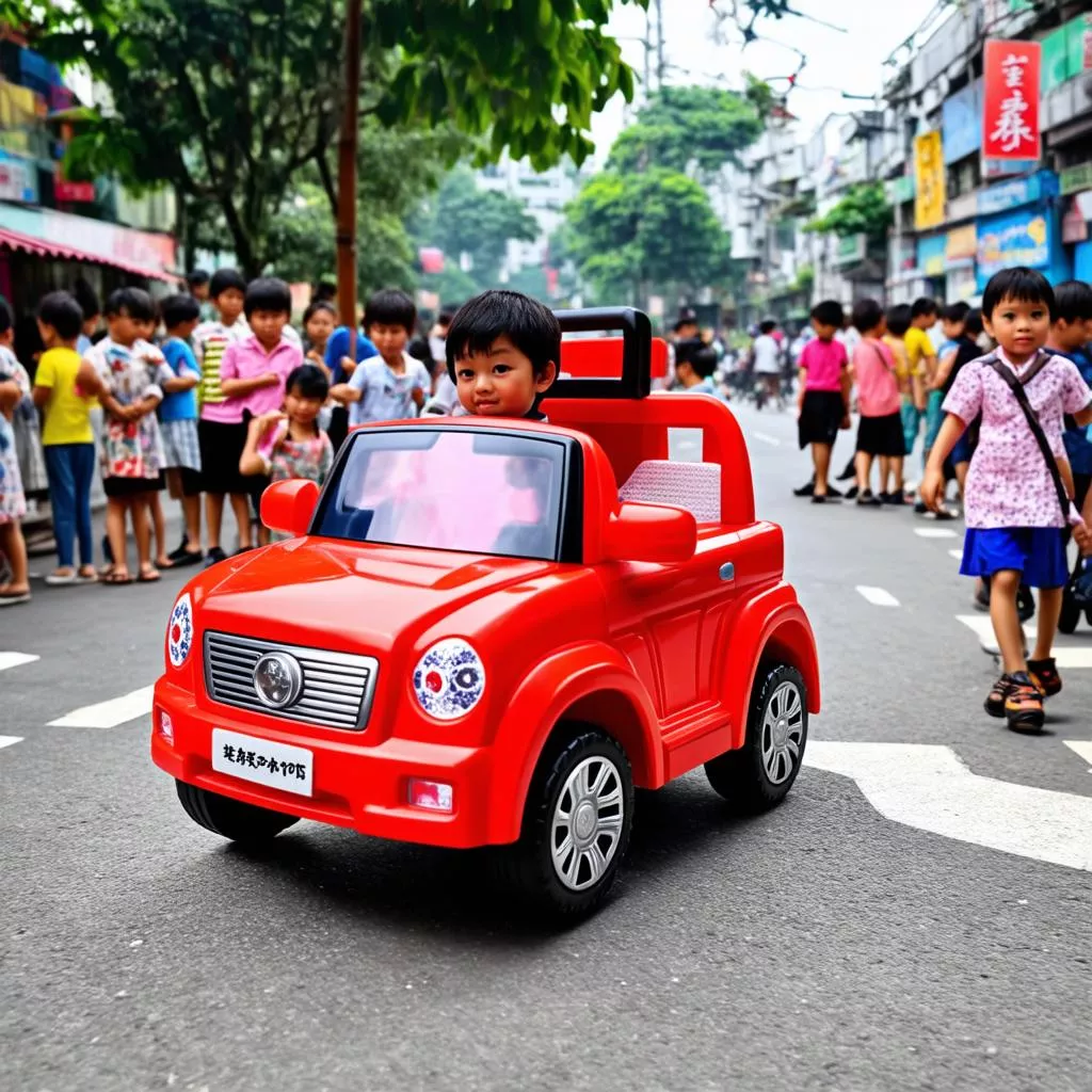 Rent Kids Electric Cars in Hanoi: Fun for Kids, Convenient for Parents