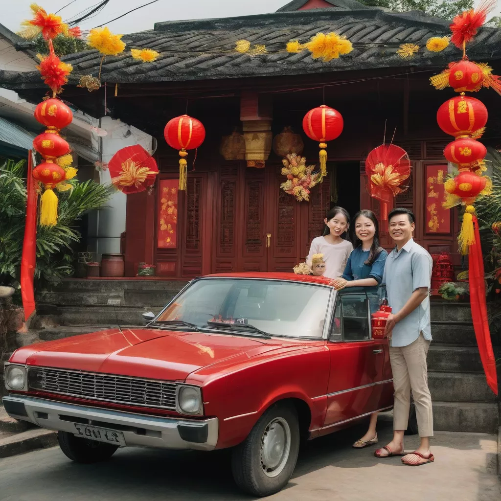 Thuê Xe Ô Tô Tự Lái Ngày Tết: Vui Xuân Đón Tết, Tiện Lợi An Toàn