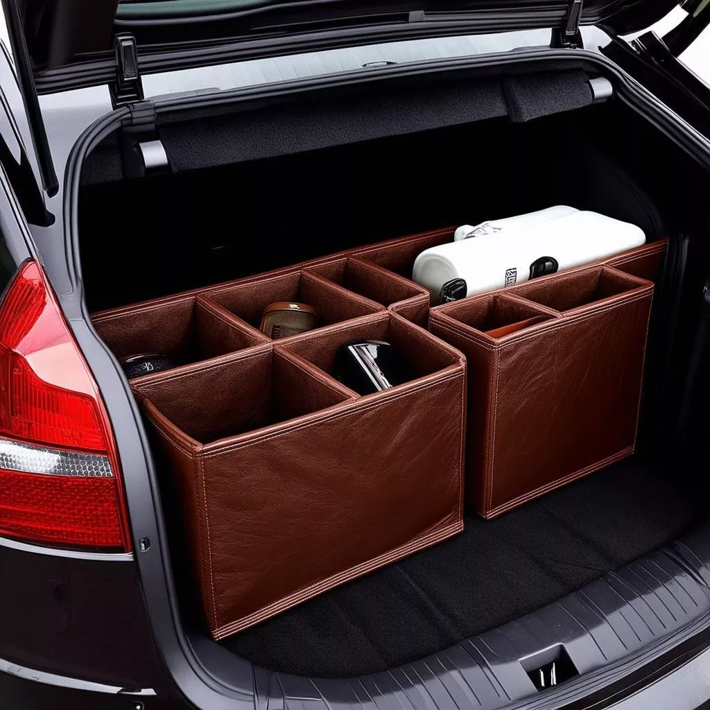 Premium car organizer