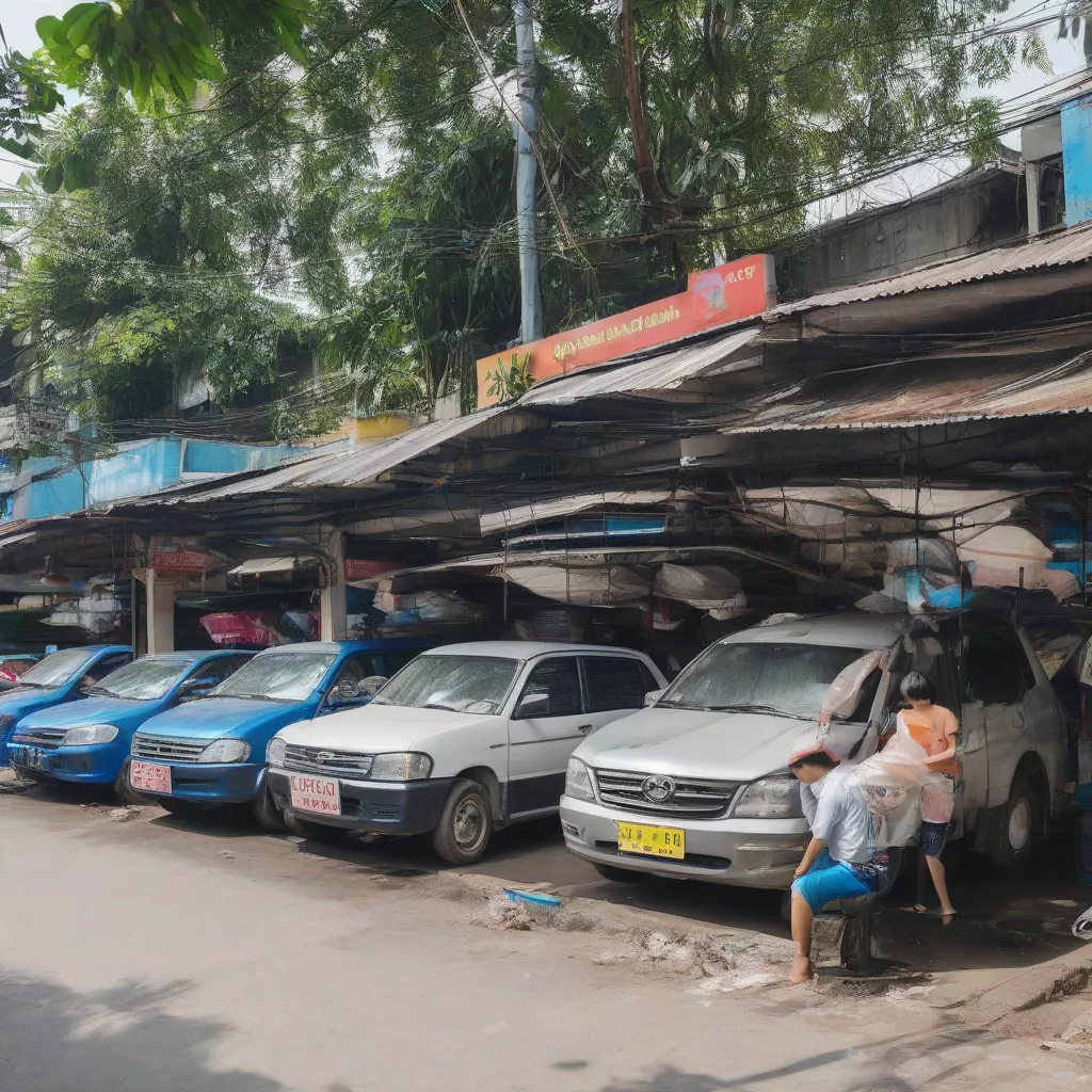 Tiệm rửa xe ô tô quận 10