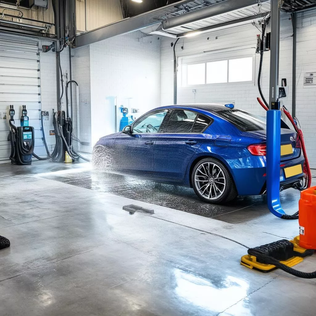 Tiệm rửa xe ô tô uy tín