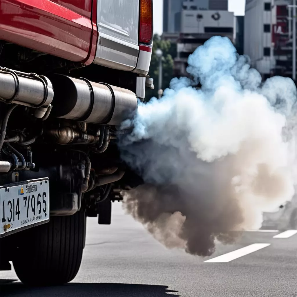 The Rumble of Trucks: A Familiar Sound on Hanoi's Roads