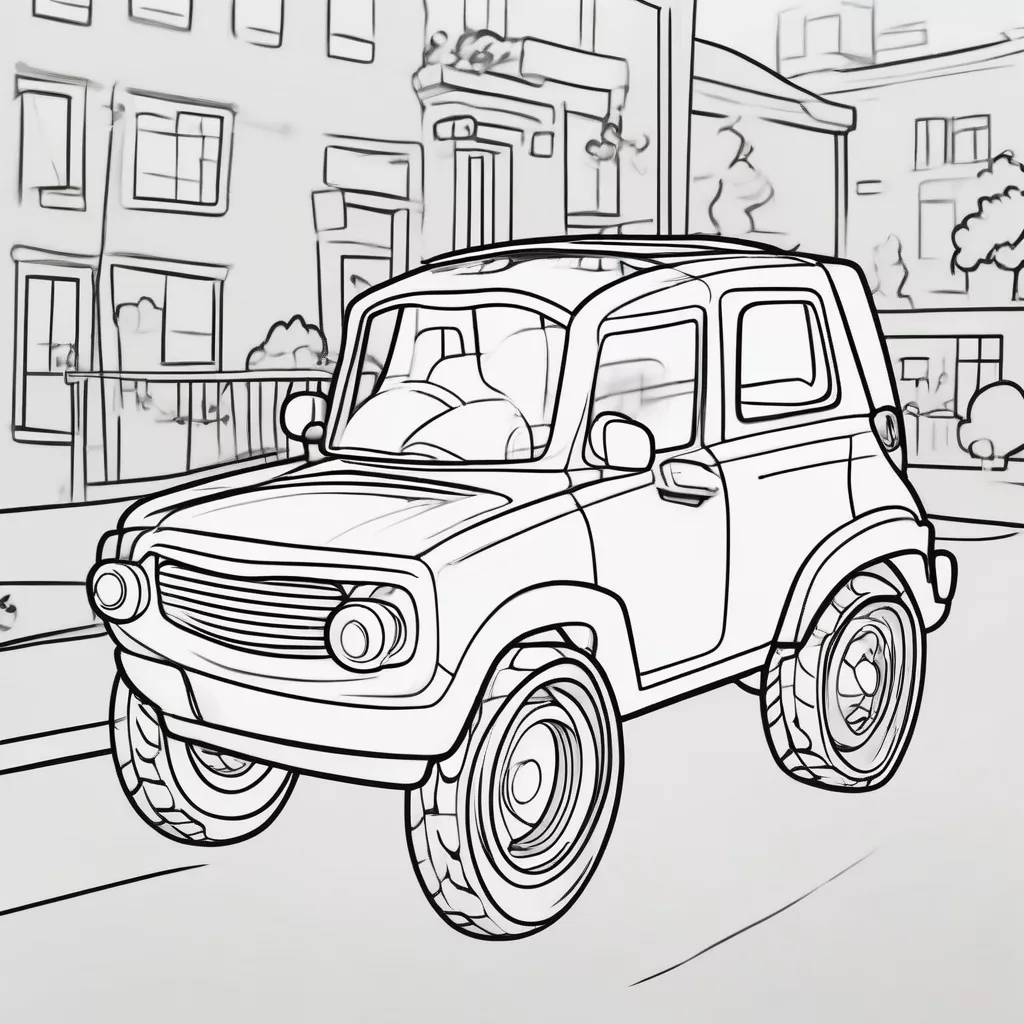 Tô Màu Ô Tô Con: Khơi Dậy Niềm Vui Sáng Tạo Cho Bé