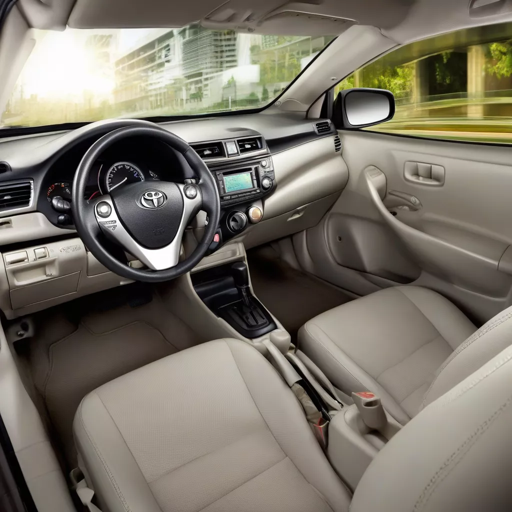 2012款丰田卡罗拉内饰