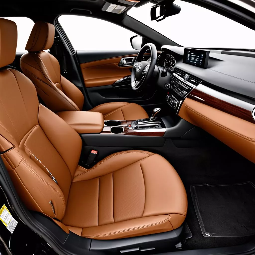 Nội thất sang trọng của Toyota Camry 2019