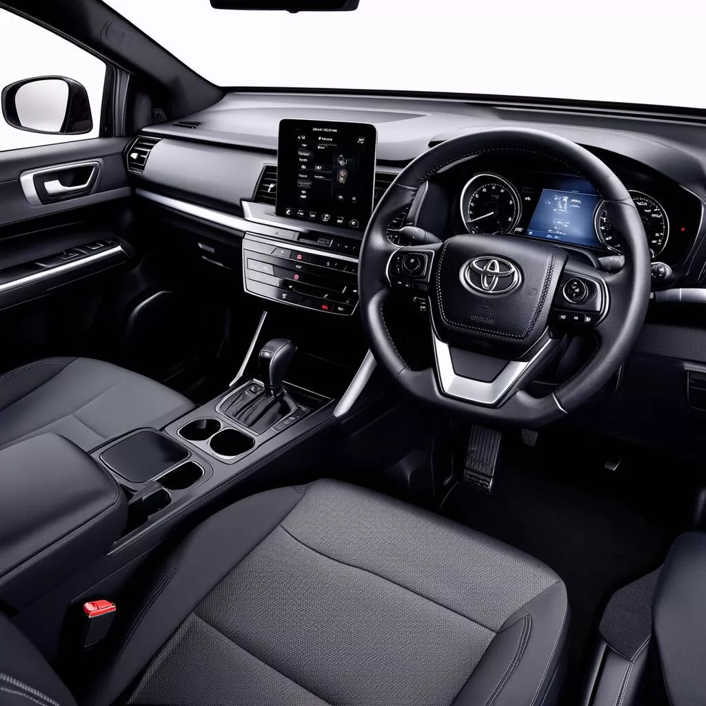 Interior Toyota Fortuner 2019
